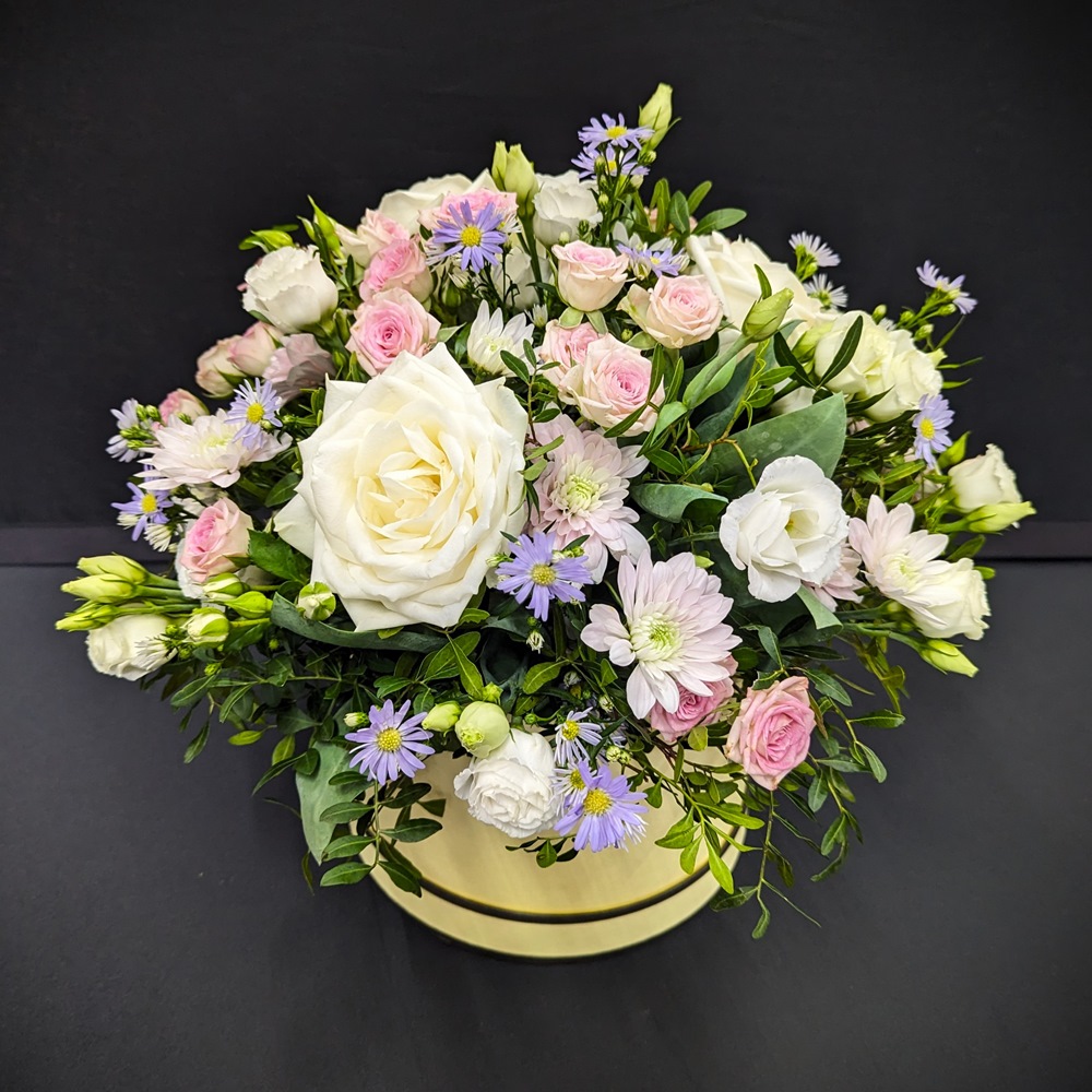 Flower Hat Box | Florist Aberdeen